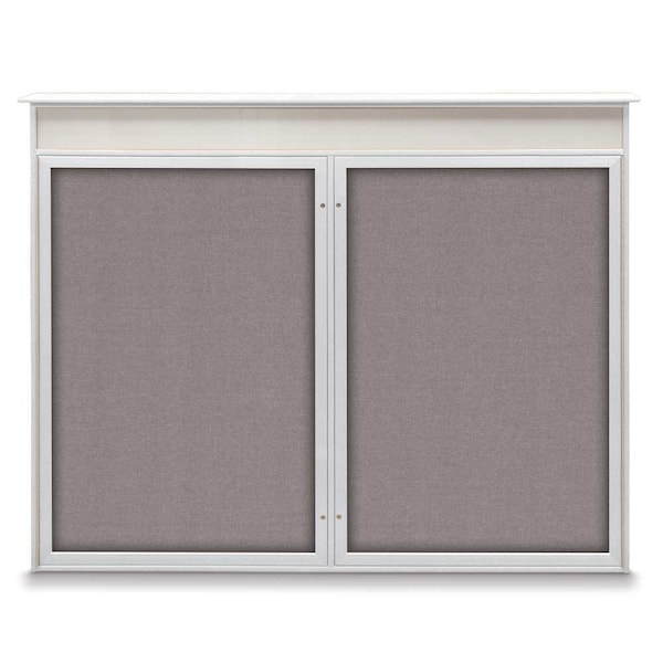 Single Door Enclosed Indoor Letterboard